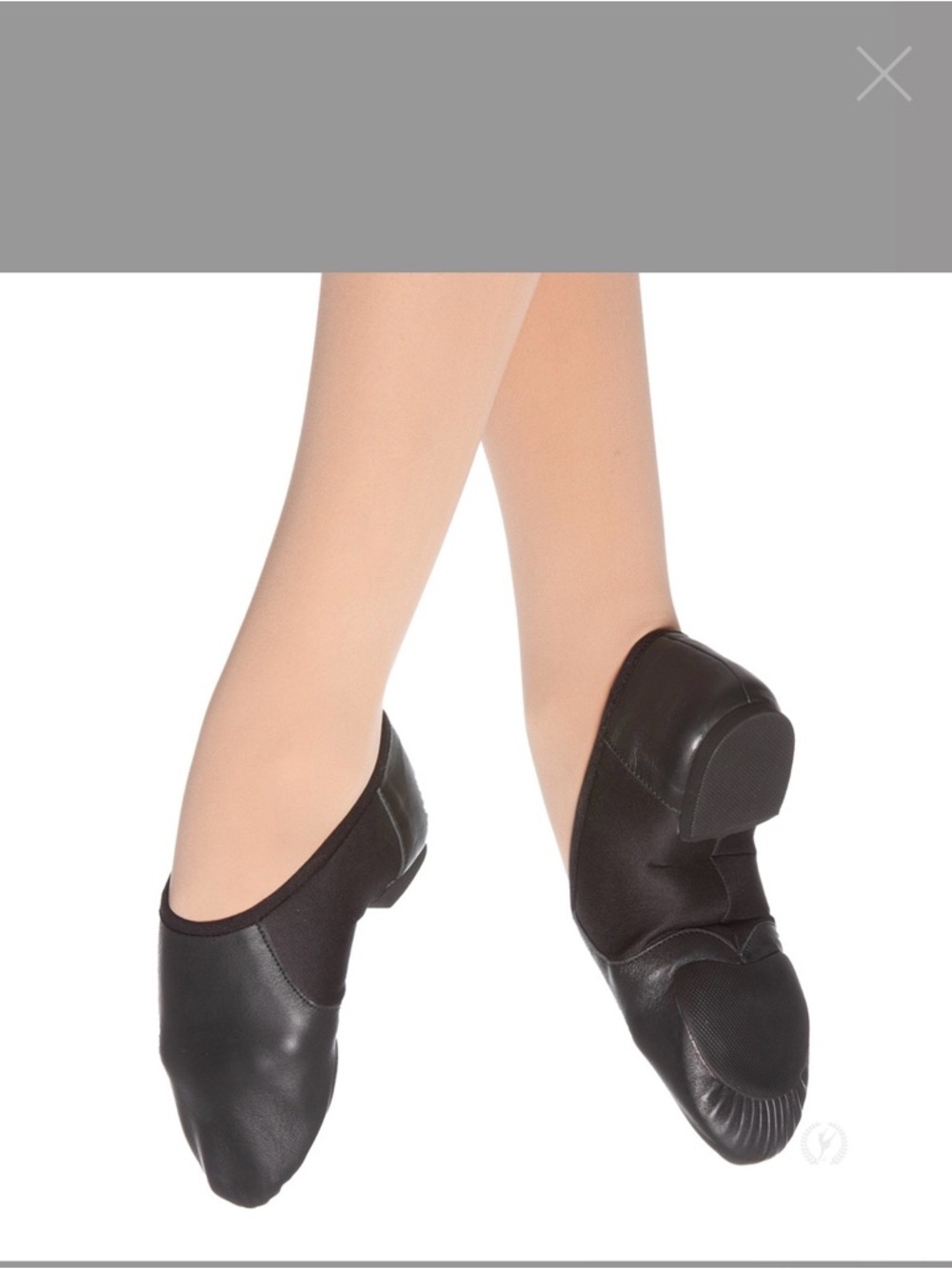 Eurotard Dancewear child axle slip on jazz shoe size 6/36, used/great cond. - Picture 4 of 5